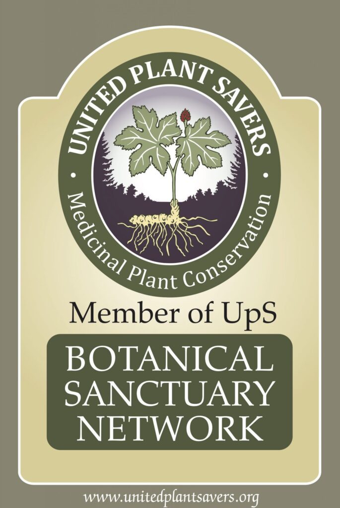 Botanical Sanctuary Network Member sign