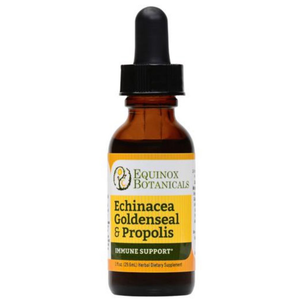 Equinox Botanicals Echinacea Goldenseal Propolis Extract1oz
