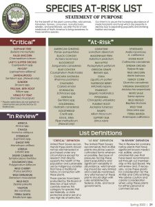 at-risk-list - United Plant Savers