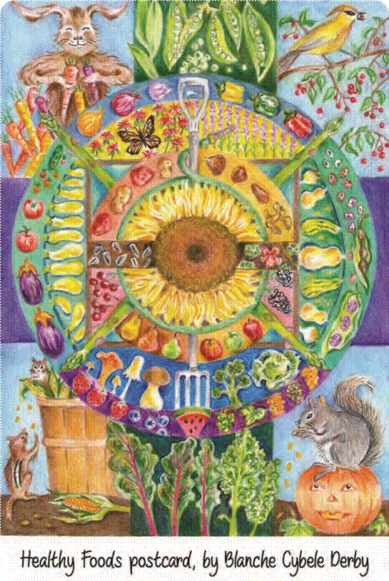 Healthy-Foods-postcard