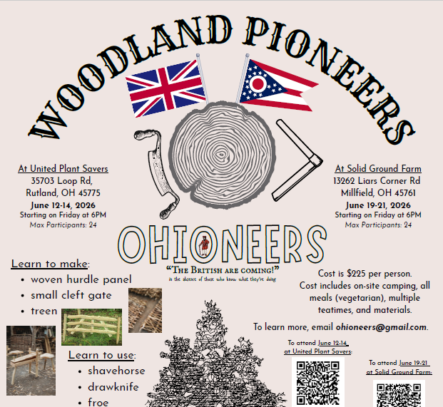 Woodland Pioneers Ohioneers